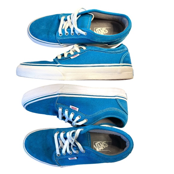 Vans turquoise suede/ canvas Cush Retired color - Picture 2 of 8
